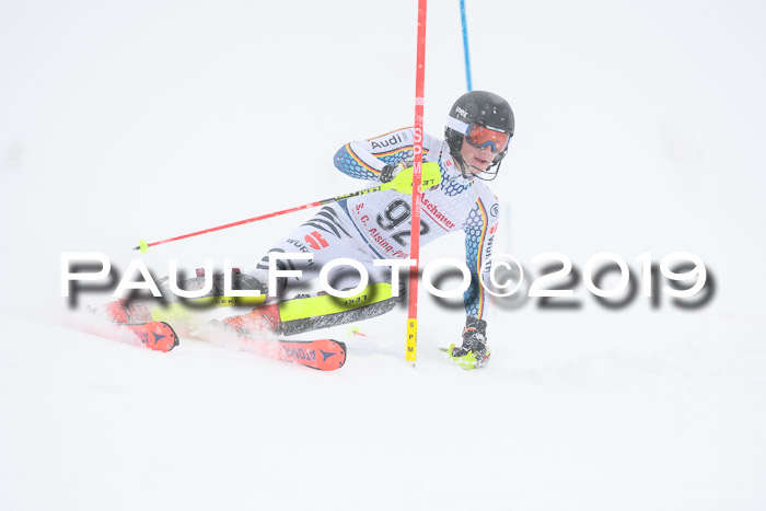 FIS Deutsche Jugendmeisterschaft Slalom Herren 2019