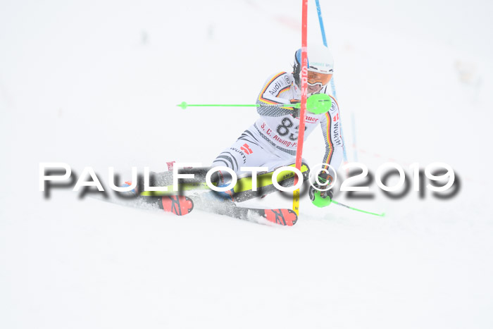 FIS Deutsche Jugendmeisterschaft Slalom Herren 2019