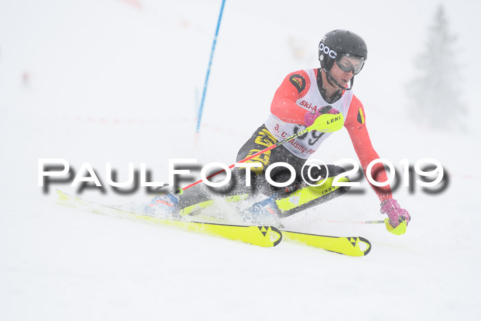 FIS Deutsche Jugendmeisterschaft Slalom Herren 2019