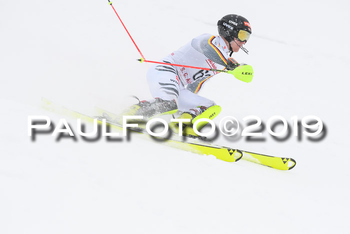 FIS Deutsche Jugendmeisterschaft Slalom Herren 2019