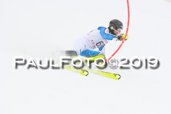 FIS Deutsche Jugendmeisterschaft Slalom Herren 2019