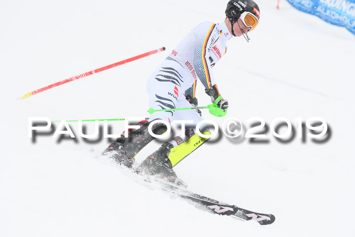 FIS Deutsche Jugendmeisterschaft Slalom Herren 2019
