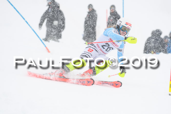 FIS  NJC Slalom Damen 26.01.2019