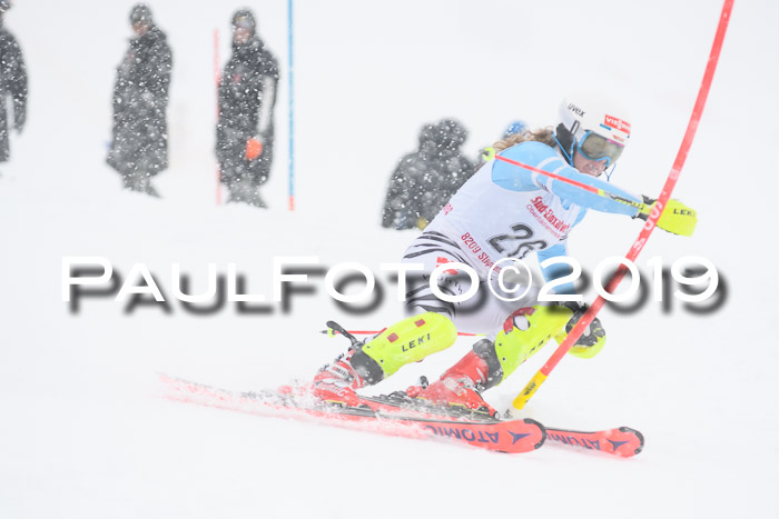 FIS  NJC Slalom Damen 26.01.2019