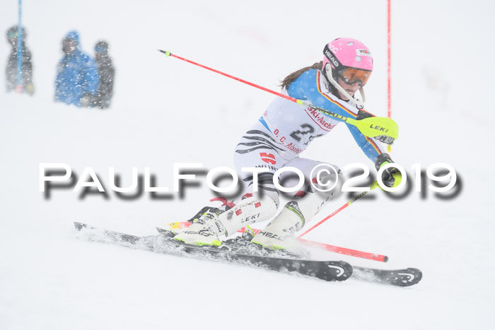 FIS  NJC Slalom Damen 26.01.2019