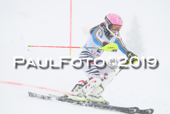 FIS  NJC Slalom Damen 26.01.2019