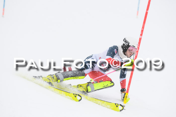 FIS  NJC Slalom Damen 26.01.2019