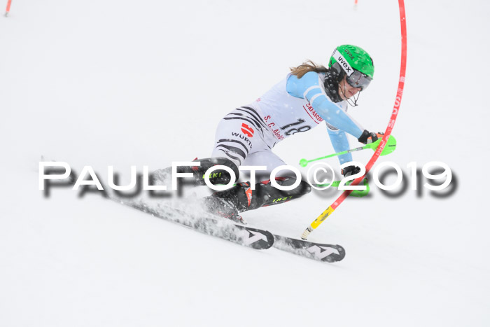 FIS  NJC Slalom Damen 26.01.2019