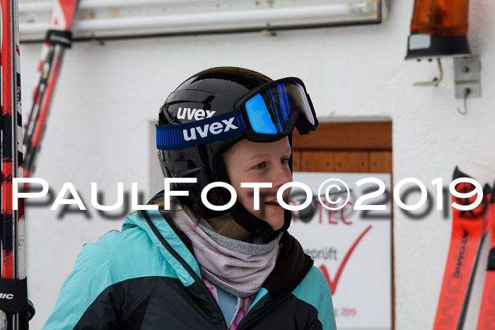 Int. FIS Rennen + NJC  AC Damen, FIS SG, Götschen, 01.02.2019