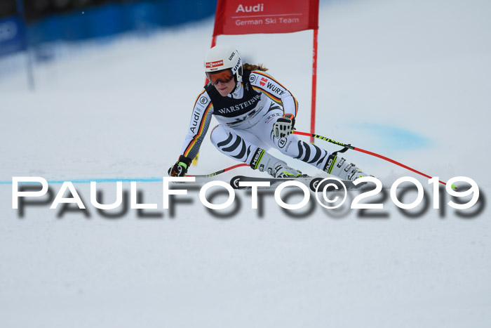 Int. FIS Rennen + NJC  AC Damen, FIS SG, Götschen, 01.02.2019