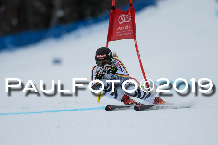 Int. FIS Rennen + NJC  AC Damen, FIS SG, Götschen, 01.02.2019