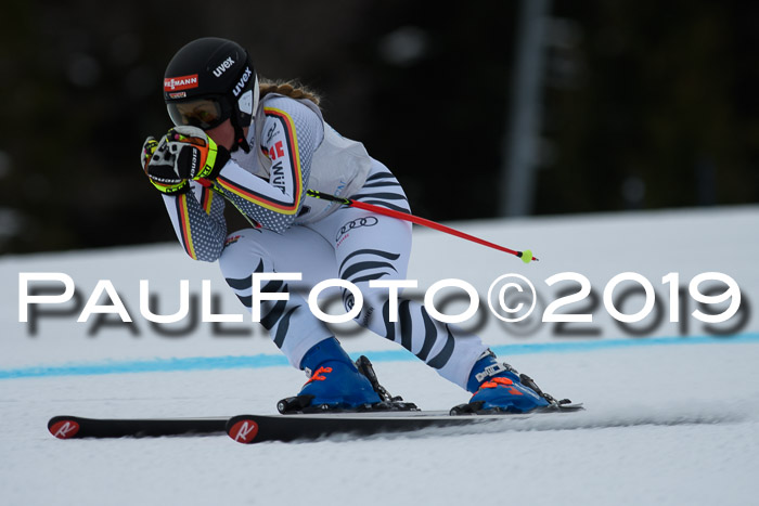 Int. FIS Rennen + NJC  AC Damen, FIS SG, Götschen, 01.02.2019