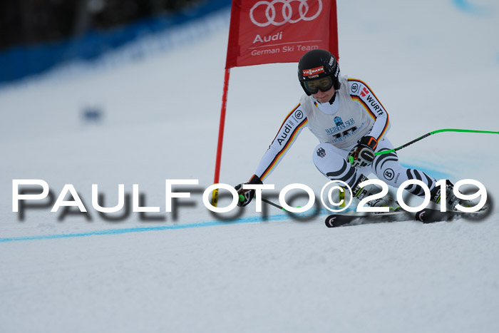 Int. FIS Rennen + NJC  AC Damen, FIS SG, Götschen, 01.02.2019