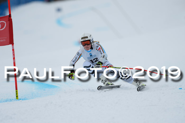Int. FIS Rennen + NJC  AC Damen, FIS SG, Götschen, 01.02.2019