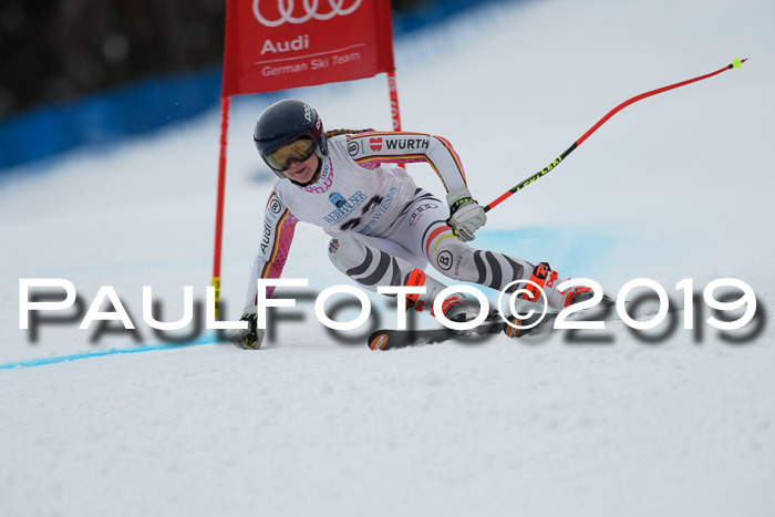 Int. FIS Rennen + NJC  AC Damen, FIS SG, Götschen, 01.02.2019