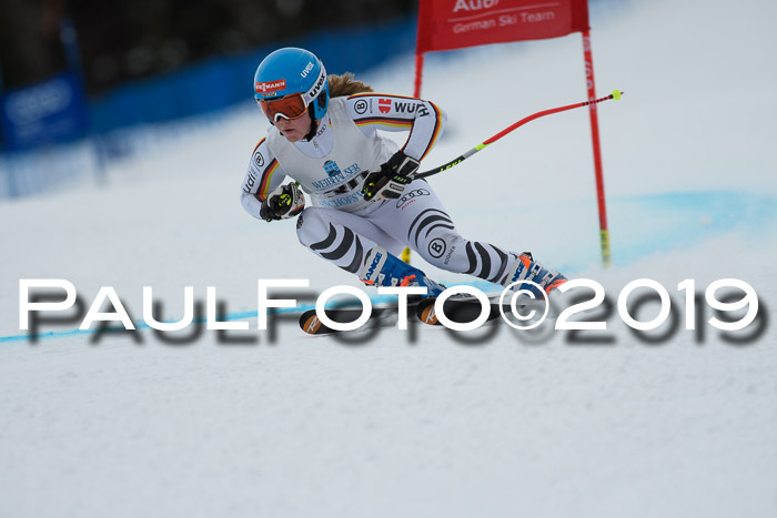 Int. FIS Rennen + NJC  AC Damen, FIS SG, Götschen, 01.02.2019