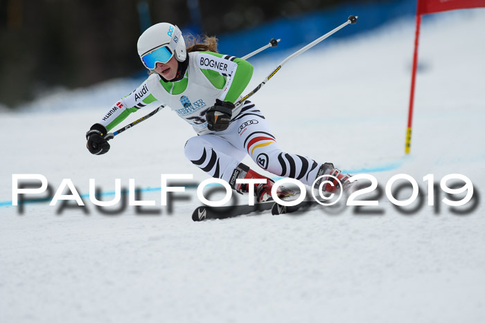 Int. FIS Rennen + NJC  AC Damen, FIS SG, Götschen, 01.02.2019