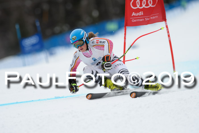 Int. FIS Rennen + NJC  AC Damen, FIS SG, Götschen, 01.02.2019