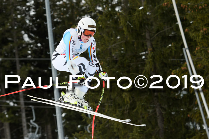 Int. FIS Rennen + NJC  AC Damen, FIS SG, Götschen, 01.02.2019