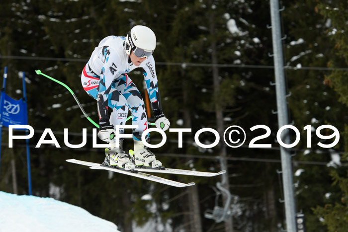 Int. FIS Rennen + NJC  AC Damen, FIS SG, Götschen, 01.02.2019