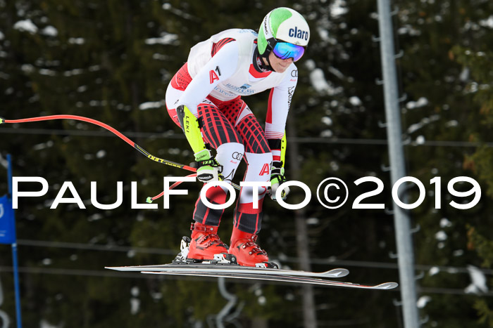 Int. FIS Rennen + NJC  AC Damen, FIS SG, Götschen, 01.02.2019