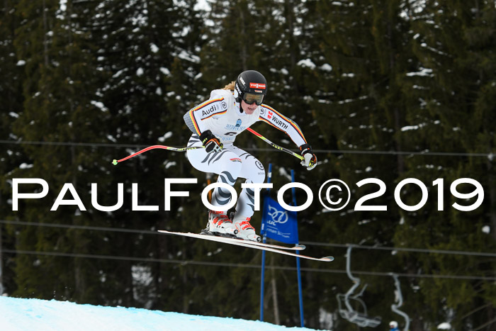 Int. FIS Rennen + NJC  AC Damen, FIS SG, Götschen, 01.02.2019