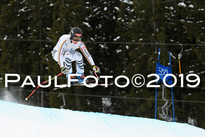 Int. FIS Rennen + NJC  AC Damen, FIS SG, Götschen, 01.02.2019