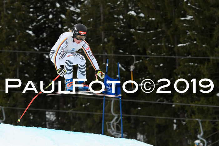 Int. FIS Rennen + NJC  AC Damen, FIS SG, Götschen, 01.02.2019