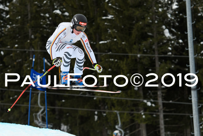 Int. FIS Rennen + NJC  AC Damen, FIS SG, Götschen, 01.02.2019