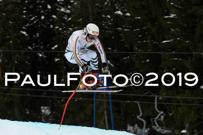 Int. FIS Rennen + NJC  AC Damen, FIS SG, Götschen, 01.02.2019