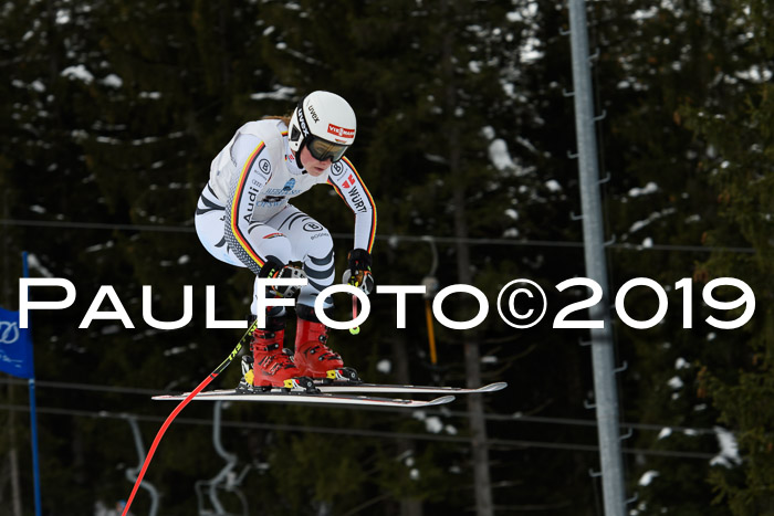 Int. FIS Rennen + NJC  AC Damen, FIS SG, Götschen, 01.02.2019