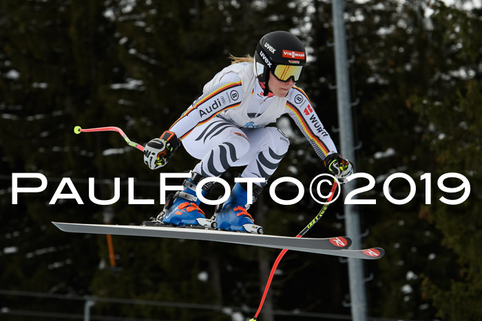 Int. FIS Rennen + NJC  AC Damen, FIS SG, Götschen, 01.02.2019