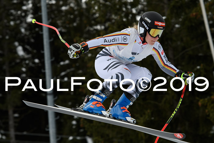 Int. FIS Rennen + NJC  AC Damen, FIS SG, Götschen, 01.02.2019
