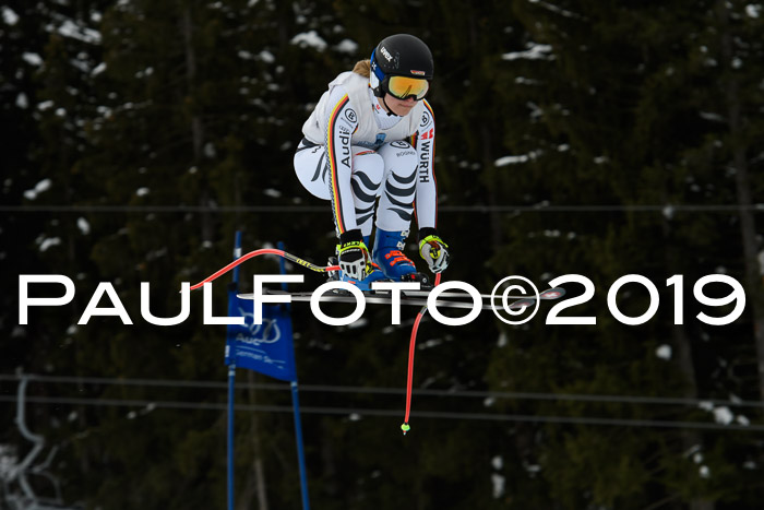 Int. FIS Rennen + NJC  AC Damen, FIS SG, Götschen, 01.02.2019