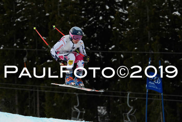 Int. FIS Rennen + NJC  AC Damen, FIS SG, Götschen, 01.02.2019