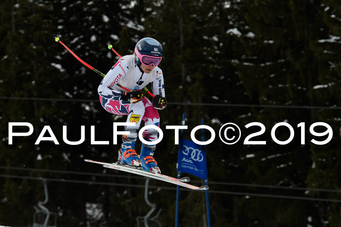 Int. FIS Rennen + NJC  AC Damen, FIS SG, Götschen, 01.02.2019