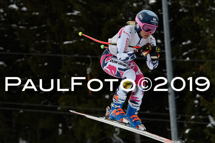 Int. FIS Rennen + NJC  AC Damen, FIS SG, Götschen, 01.02.2019