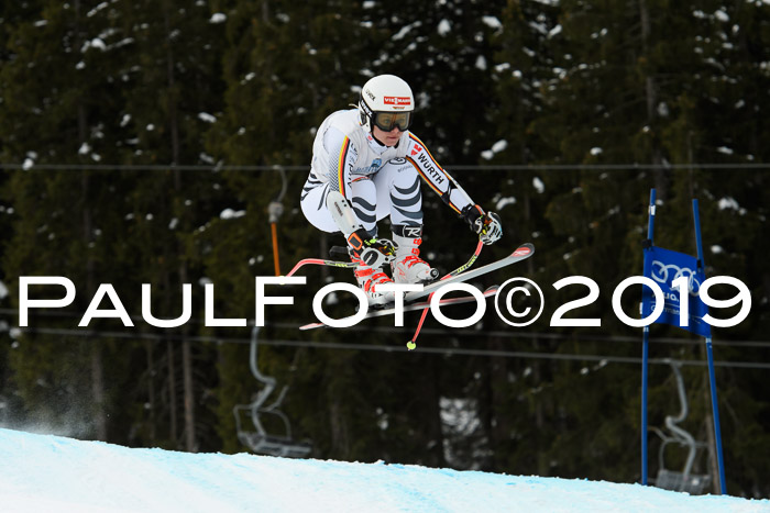 Int. FIS Rennen + NJC  AC Damen, FIS SG, Götschen, 01.02.2019