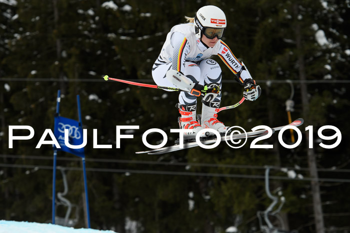 Int. FIS Rennen + NJC  AC Damen, FIS SG, Götschen, 01.02.2019