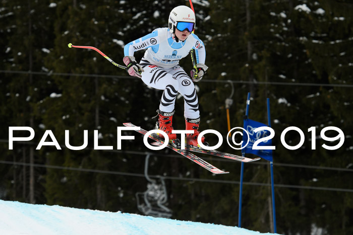 Int. FIS Rennen + NJC  AC Damen, FIS SG, Götschen, 01.02.2019
