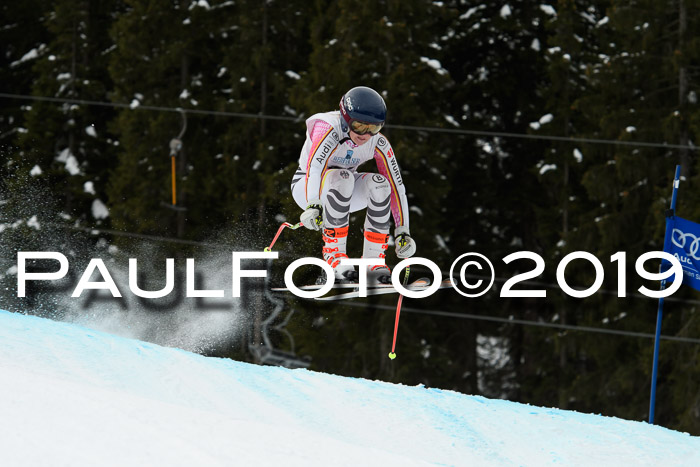 Int. FIS Rennen + NJC  AC Damen, FIS SG, Götschen, 01.02.2019