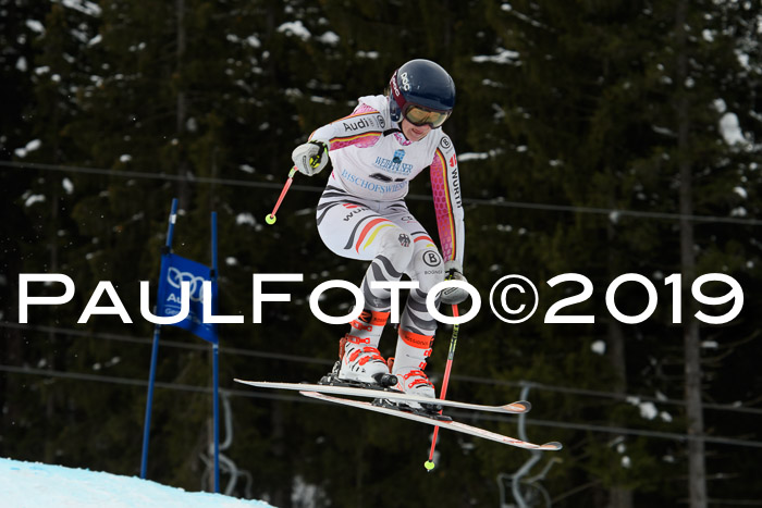 Int. FIS Rennen + NJC  AC Damen, FIS SG, Götschen, 01.02.2019