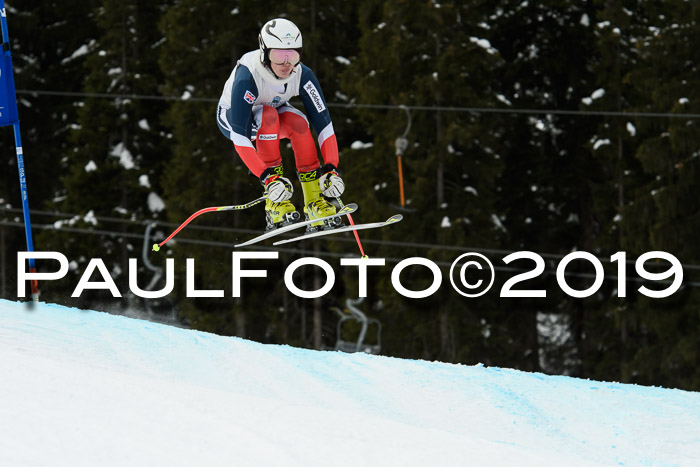 Int. FIS Rennen + NJC  AC Damen, FIS SG, Götschen, 01.02.2019