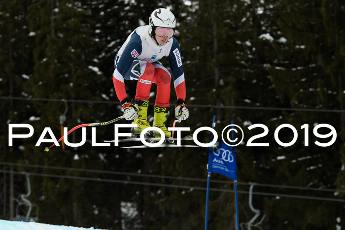 Int. FIS Rennen + NJC  AC Damen, FIS SG, Götschen, 01.02.2019