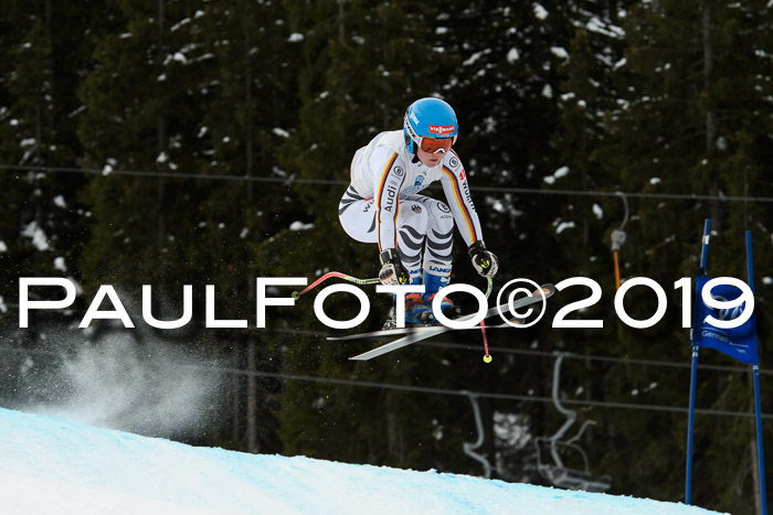 Int. FIS Rennen + NJC  AC Damen, FIS SG, Götschen, 01.02.2019