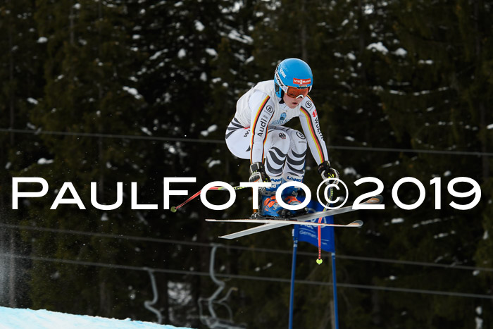 Int. FIS Rennen + NJC  AC Damen, FIS SG, Götschen, 01.02.2019