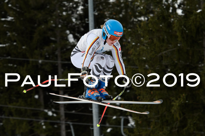 Int. FIS Rennen + NJC  AC Damen, FIS SG, Götschen, 01.02.2019