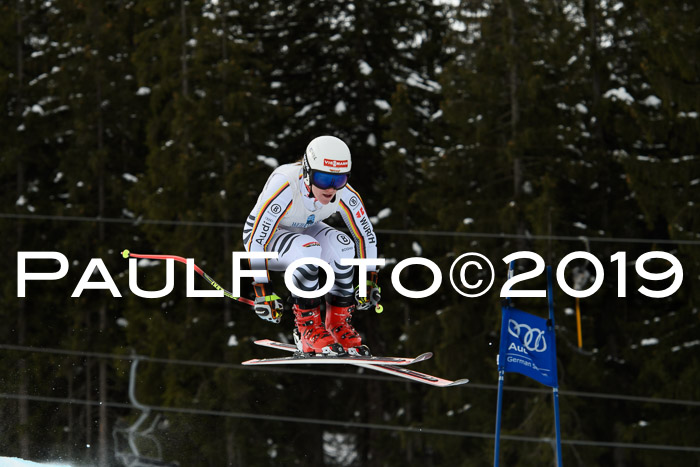 Int. FIS Rennen + NJC  AC Damen, FIS SG, Götschen, 01.02.2019