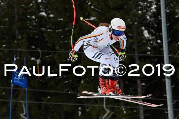 Int. FIS Rennen + NJC  AC Damen, FIS SG, Götschen, 01.02.2019