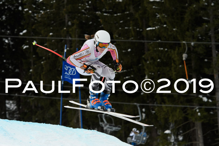 Int. FIS Rennen + NJC  AC Damen, FIS SG, Götschen, 01.02.2019